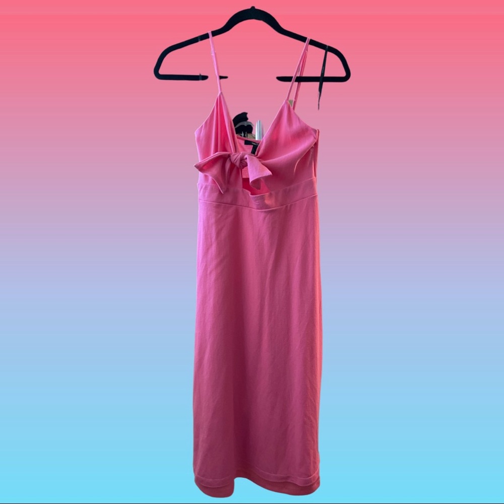 BRAND NEW Forever 21 Pink Bowtie Dress